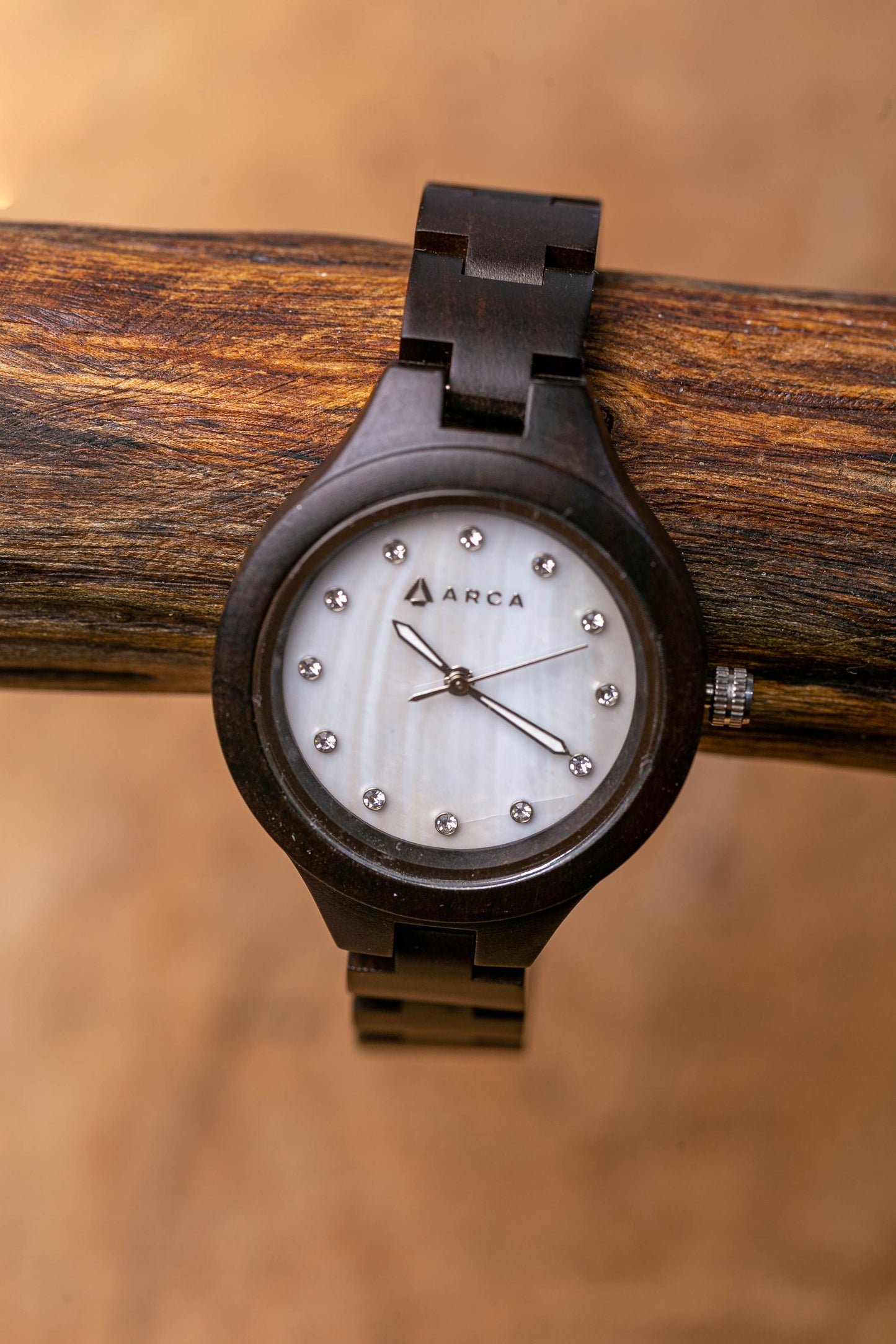 Reloj bambú