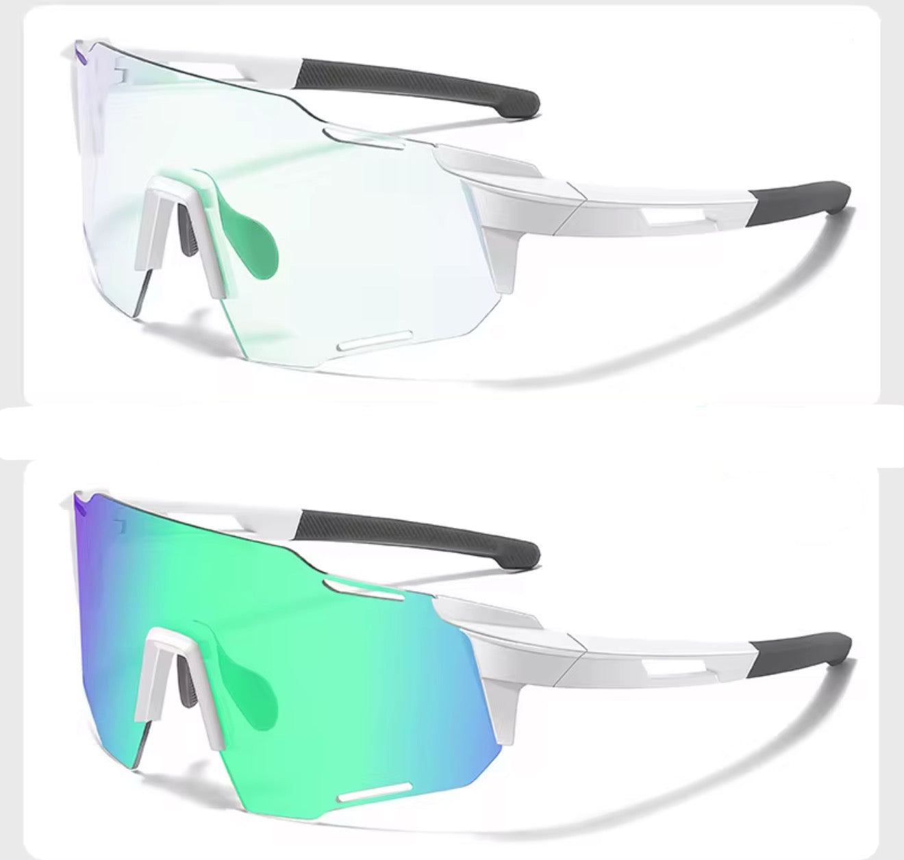 Deportiva fotocromática verde