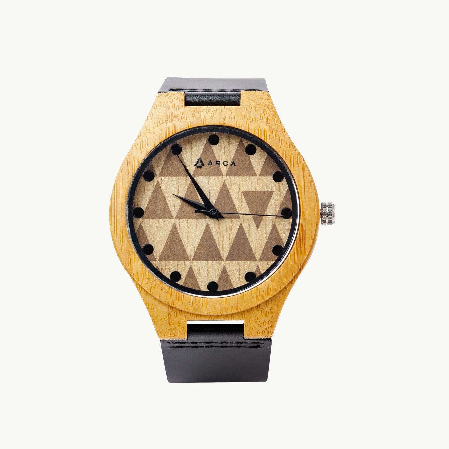 Reloj bambú