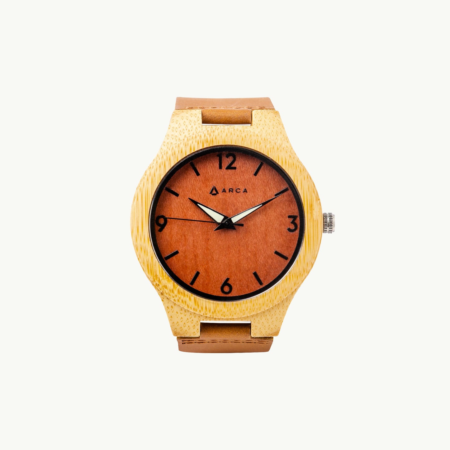 Reloj bambú