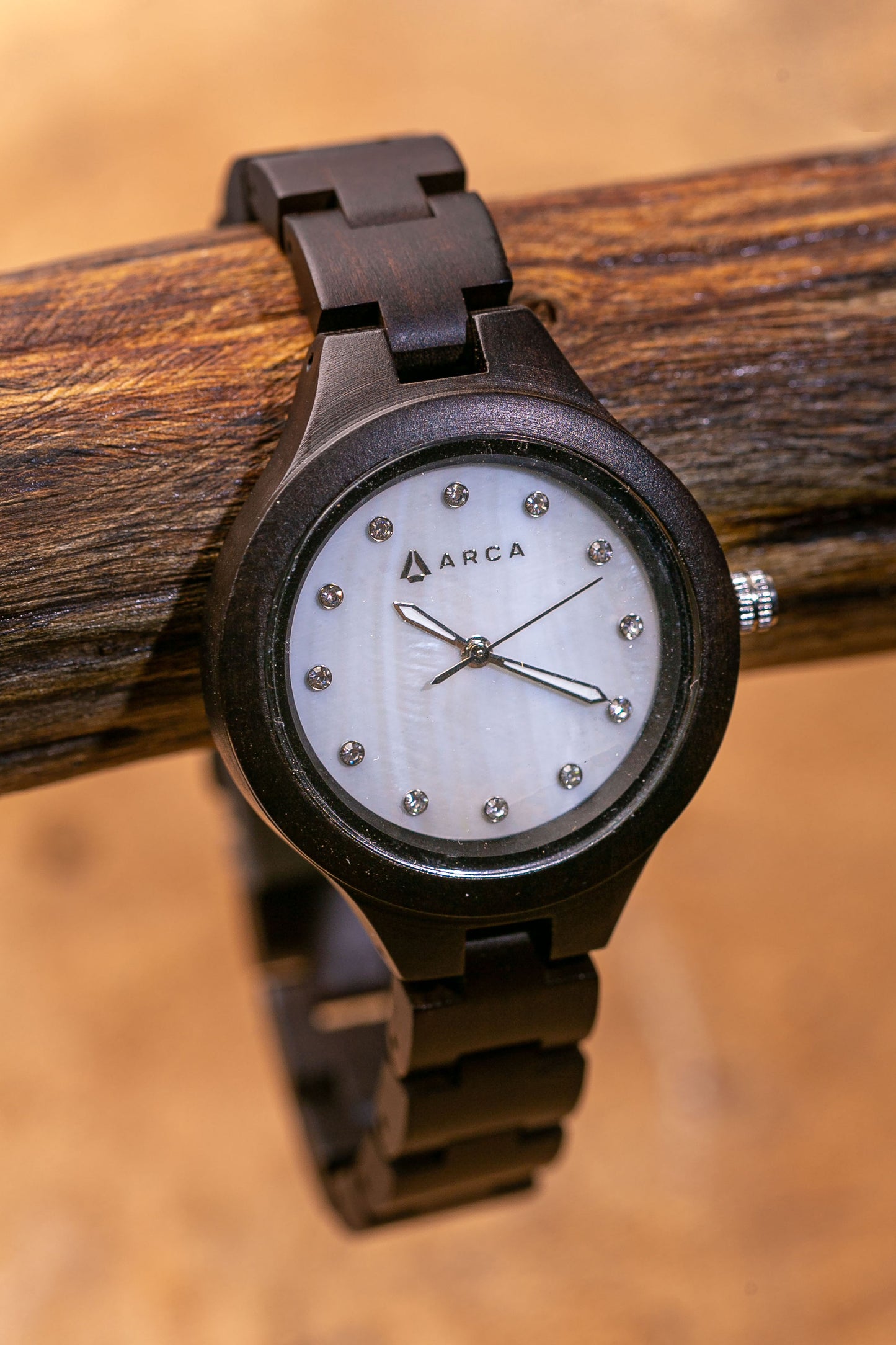 Reloj bambú