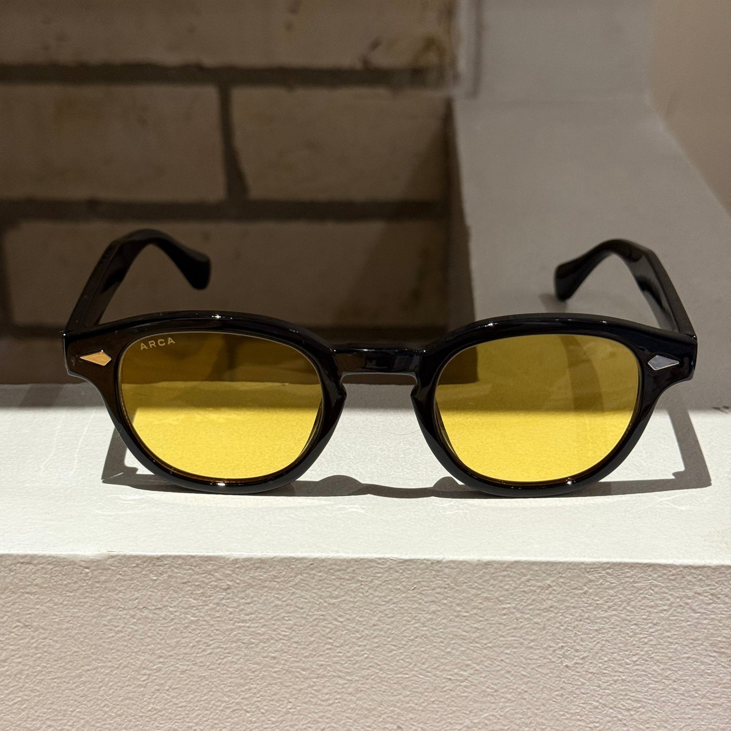 Circular acrilic Yellow