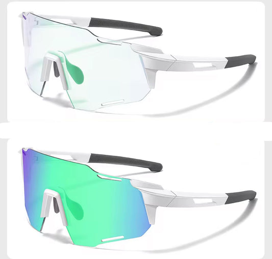 Deportiva fotocromática verde
