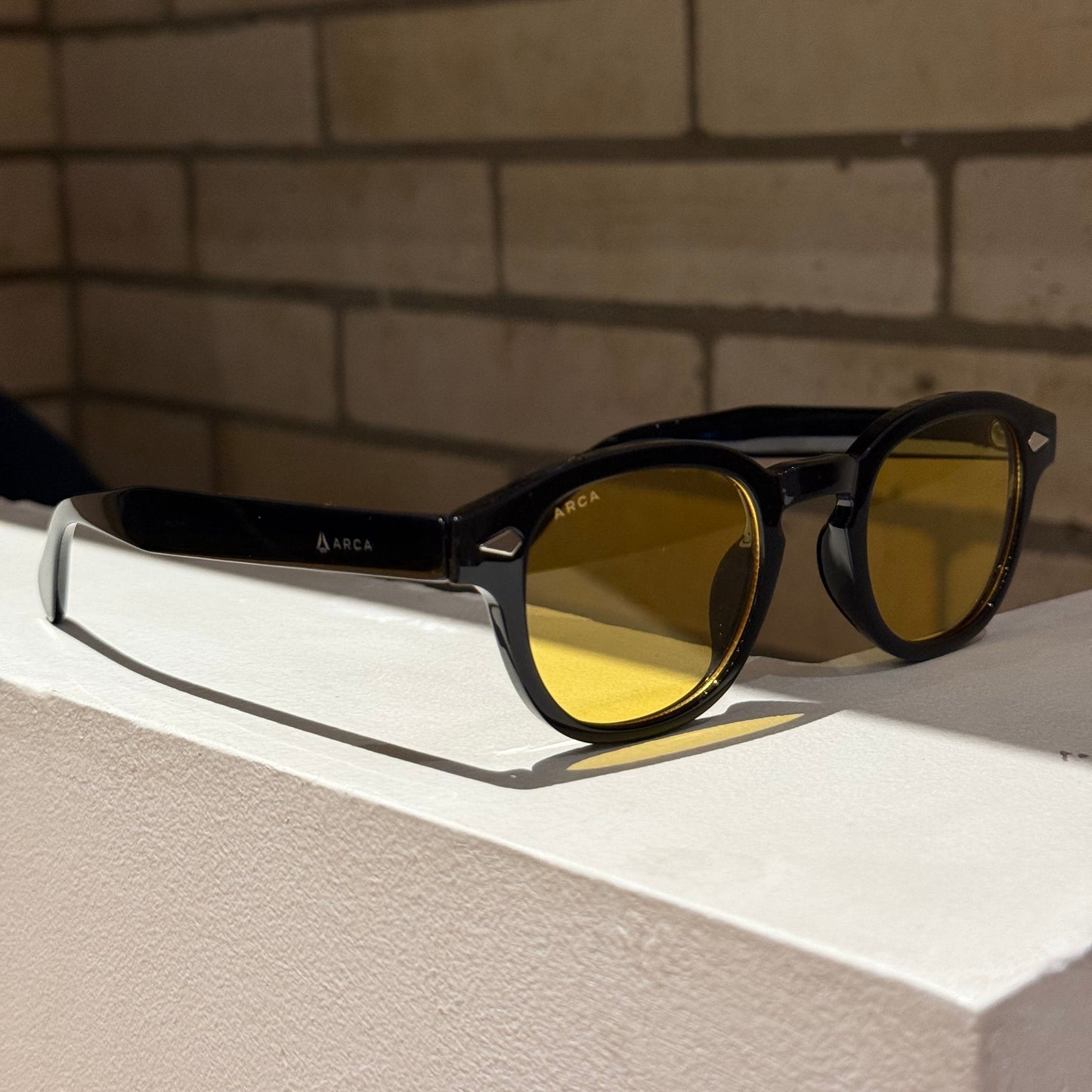 Circular acrilic Yellow